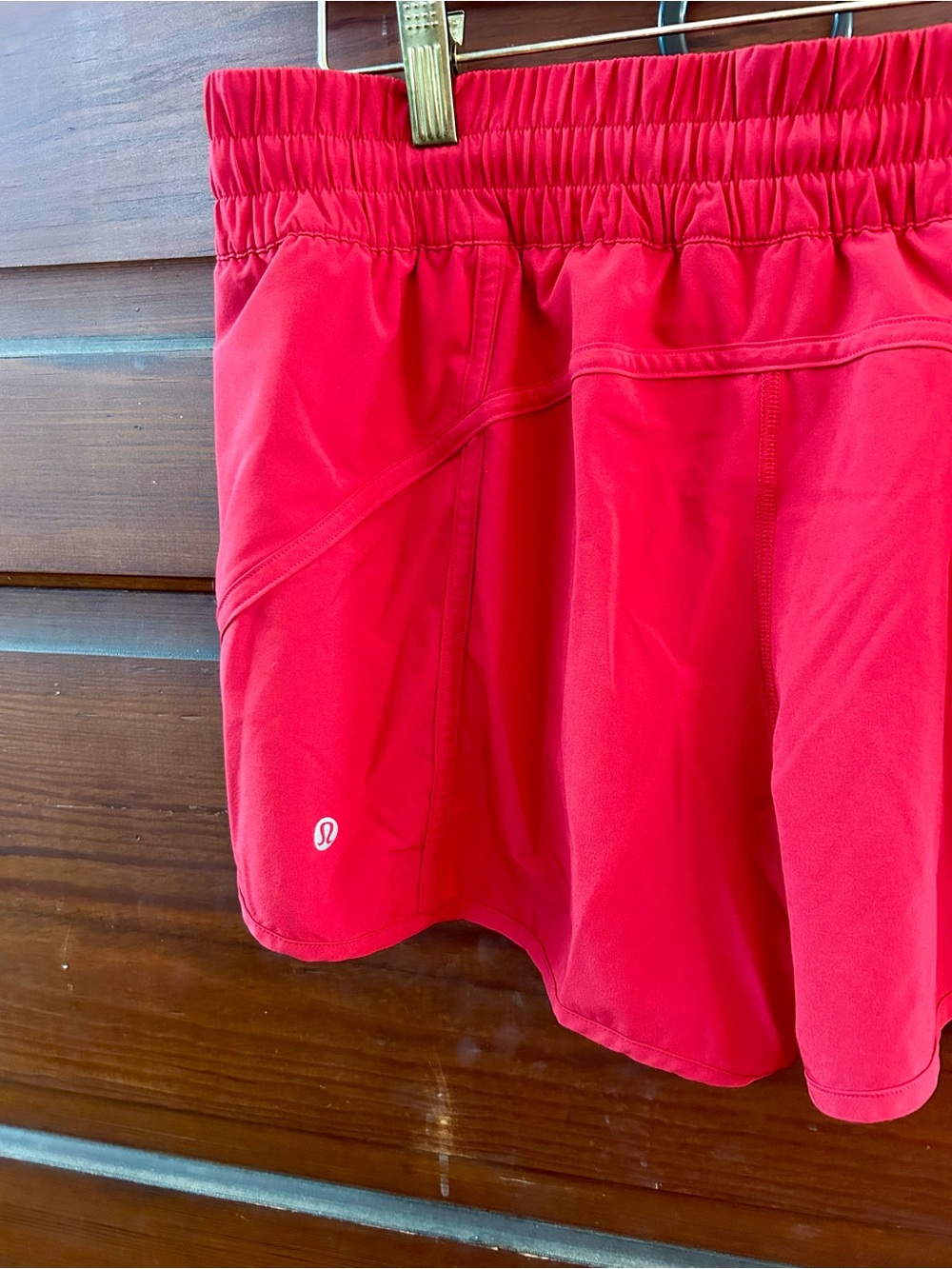 lululemon athletica Tracker Short V 4" 🔥🔥New WithOUT Tags🔥🔥- Red - Picture 6 of 11